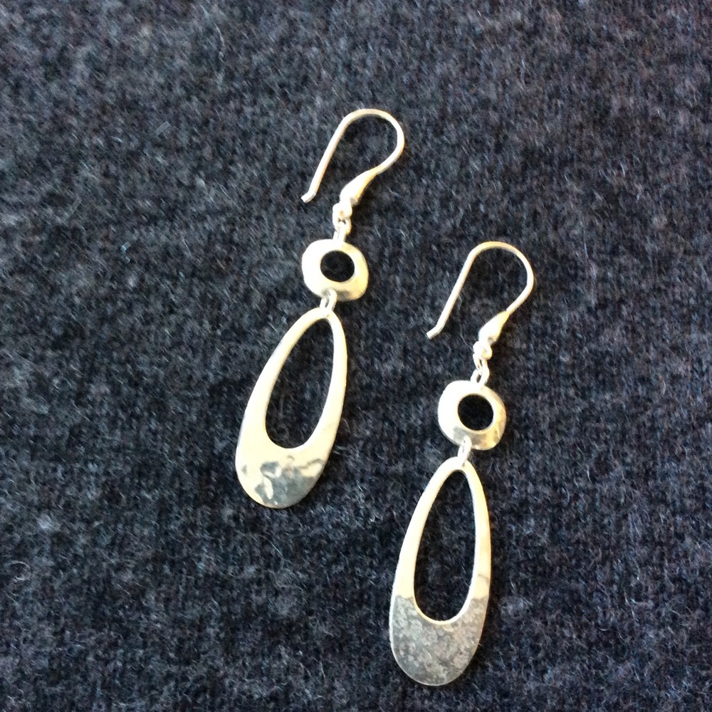 Sterling Silver Pendant Earrings